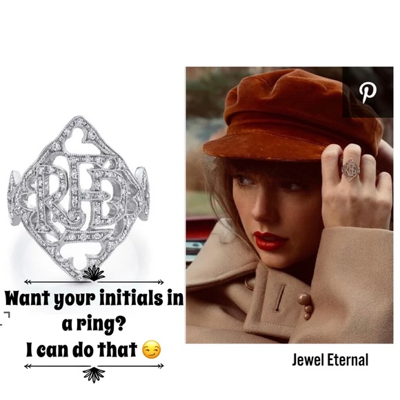 Jewel Eternal Jewelry - Custom Monogrammed Rings